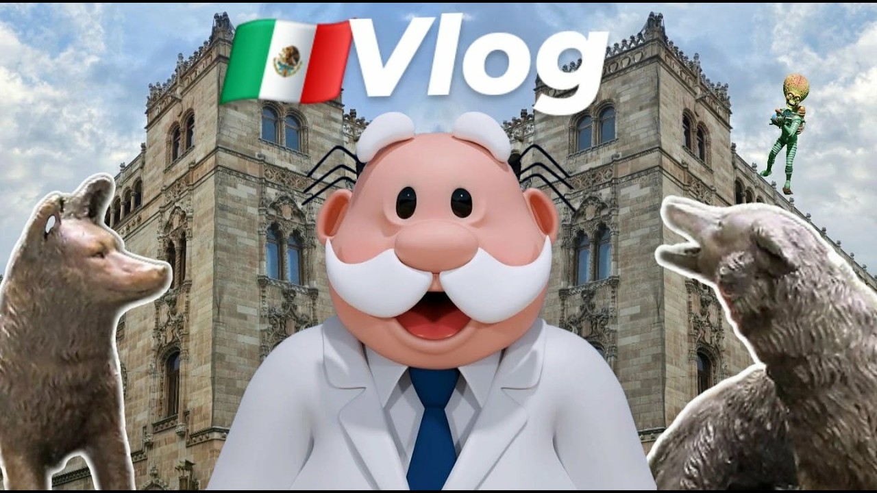 VLOG EN CIUDAD DE MÉXICO + COYOACÁN + TIM BURTON