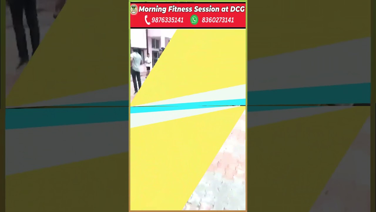 Physical Fitness Session at DCG | Morning Exercise | DCG Warriors | Physical Training | 