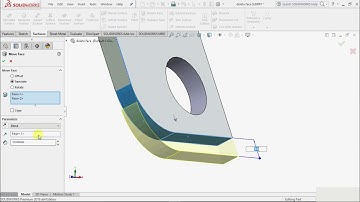 FACE EDITING TOOLS - Solid Works Tutorial