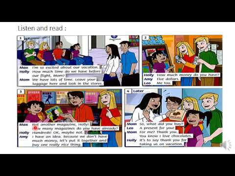 Tiếng Anh: Unit 10 - L1