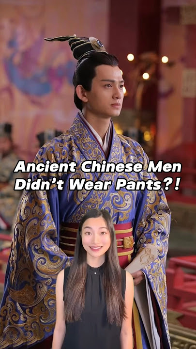 Ancient Chinese Men Didn't Wear Pants?! 😳 #china #chinesehistory #chineseculture #historicaldrama