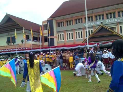 DRUMBAND GABUNGAN SMAK,SMPD,SMPN 1 BADAS SUMBAWA