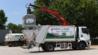 Bursa Osmangazide Yerüstü Çöp Konteyner Sistemine Geçiliyor
