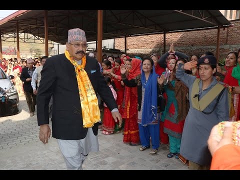 Shree Satpal Ji Maharaj Welcomed At Nepal Manav Dharma Sewa Samiti Gaushala Kathmandu