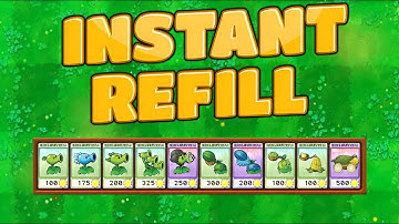 INSTANT REFILL Cheat for Plants vs. Zombies