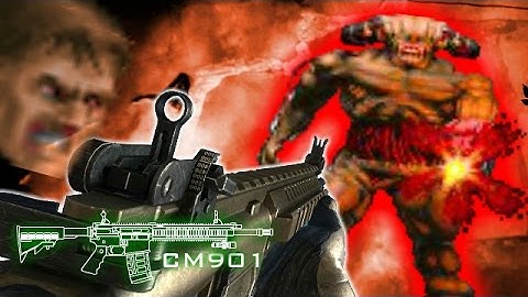 Modern Warfare Doom !!   // Brutal Doom Realistic Weapons Add-on "Call of DOOM" Playtest