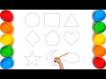Learn Shapes for Kids | Trace & Draw Shapes Easy ✍️🔷🔵