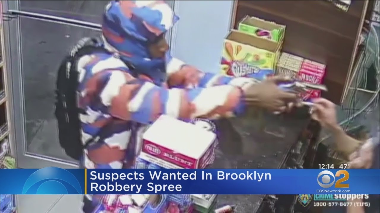 NYPD: Suspects Wanted For Armed Robbery Spree In Brooklyn