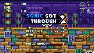 Ps4 Wr Sonic Mania Plus Hydrocity Act 2 Speedrun 134.54 Sonic