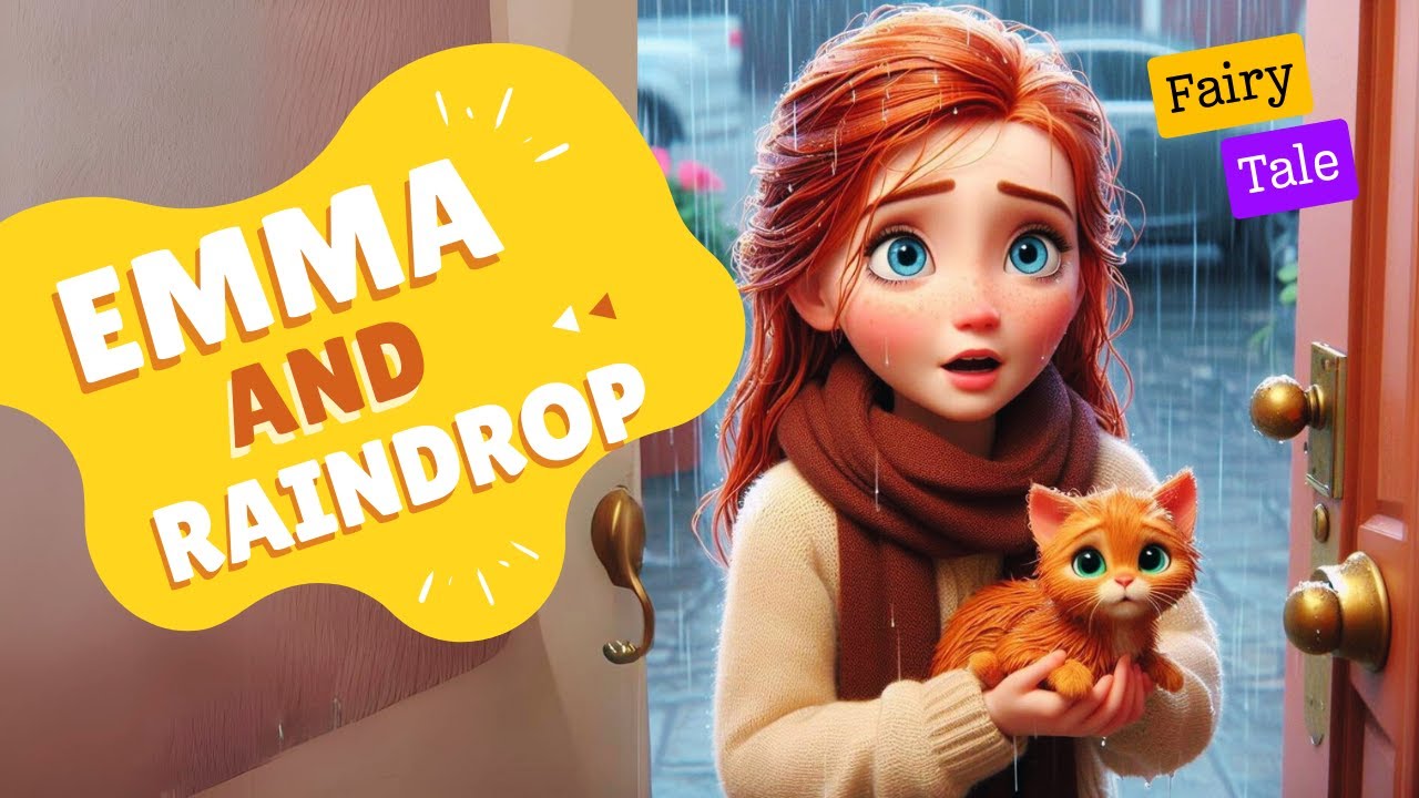 A Rainy Day Miracle Emma and the Kitten 😻 | Bedtime Stories for Kids in ...