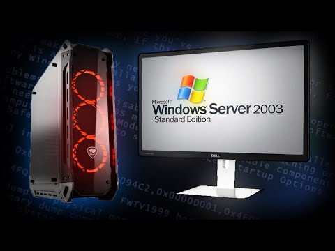 Установится ли Windows Server 2003 на современный мощный ПК в 2023 году?