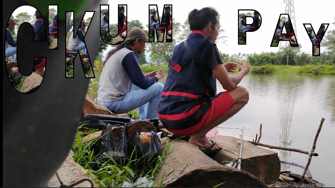 Lupa Laper❗ Keasikan Mancing di Cikumpay Sampai Mau Maghrib