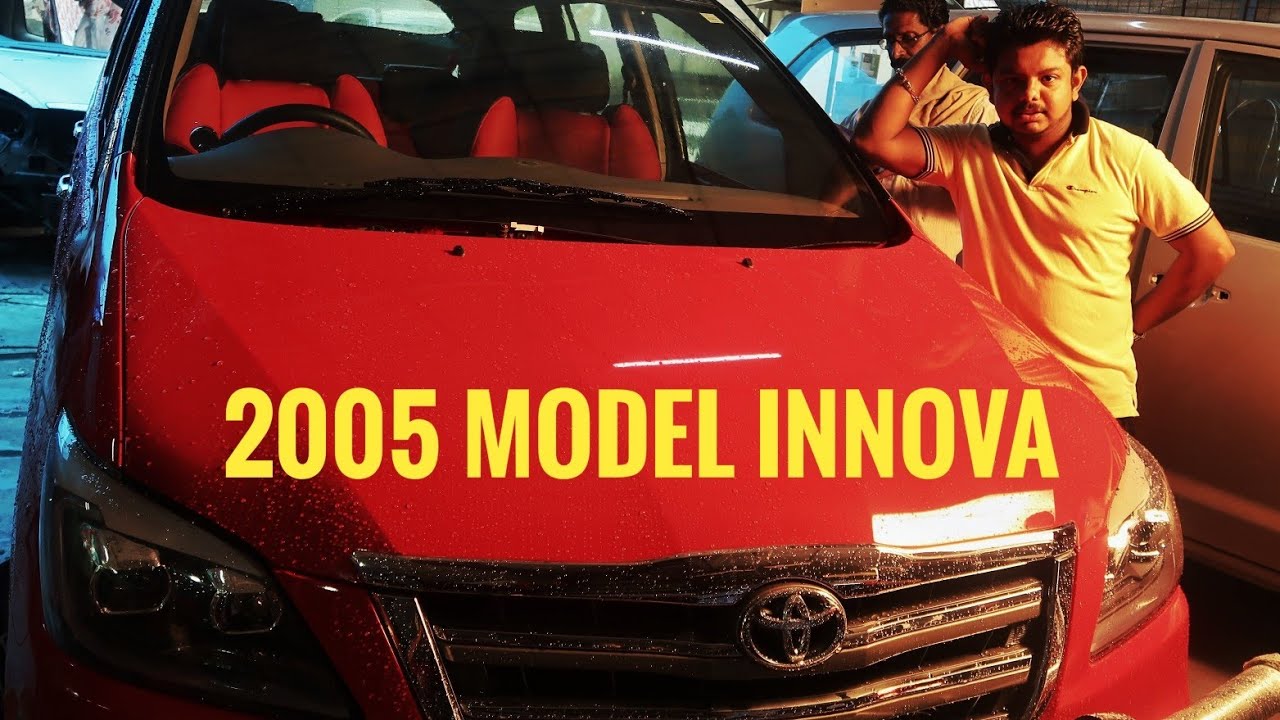 2005 model innova conversion | polo red and black | sporty seats ...