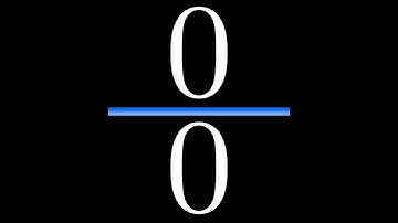 I Finally Found Out What 0/0 Should Be