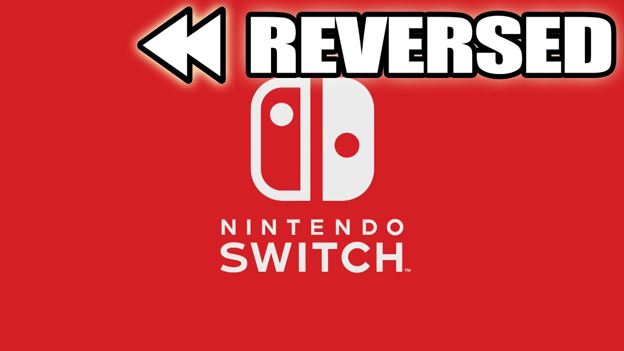 Nintendo Switch logo REVERSED - YouTube