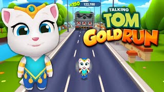 GENIE Angela - My Talking Tom Gold Run Gameplay (Android/iOS) screenshot 2