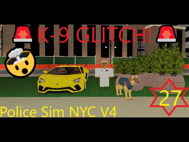 K 9 Glitch Police Sim Nyc Ep 27 Youtube - ford crown victoria police interceptor policesim nyc on roblox