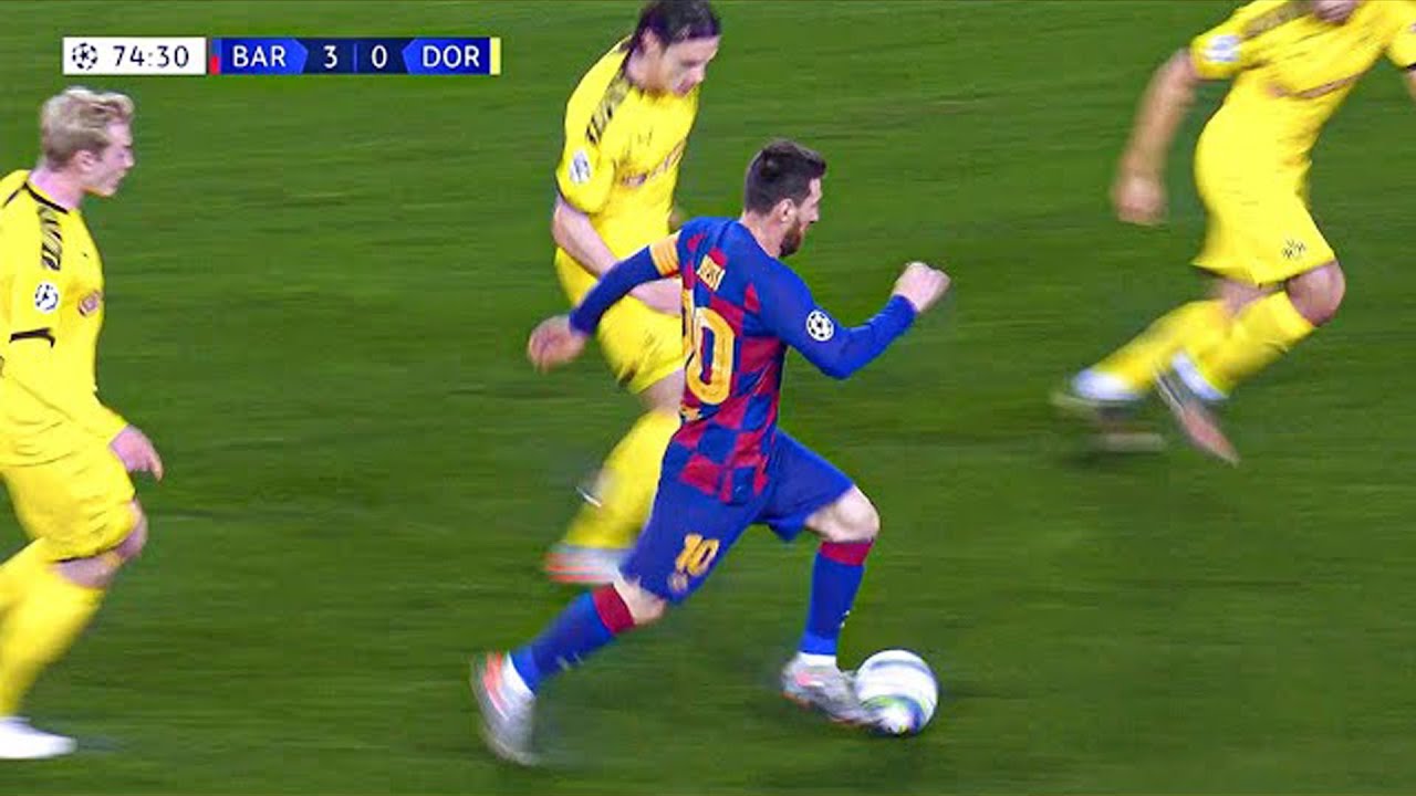 ⁣Lionel Messi 100 Magical Dribbles