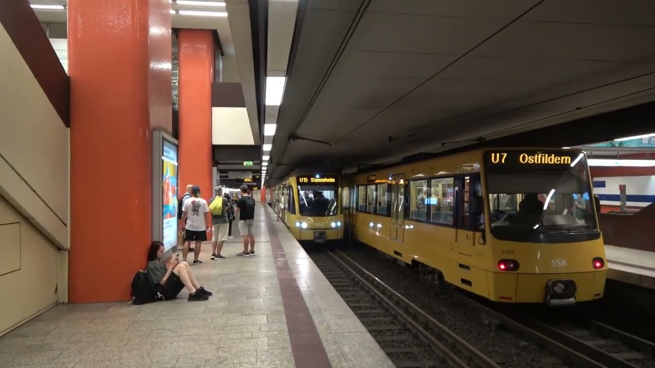 U-Bahnverkehr in Stuttgart HBF U Bahn.