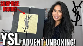 YSL ADVENT CALENDAR 2022 UNBOXING REVIEW 🤩 *SURPRISE* JEWELRY INSIDE & HOW TO GET IT FOR LESS!