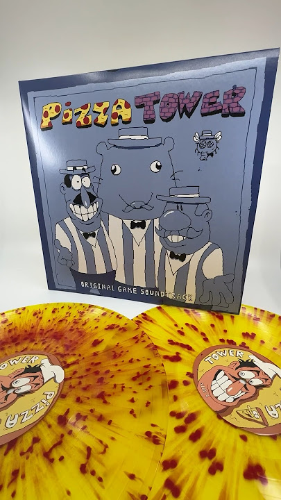 The Awesome Pizza Tower Vinyl Record Soundtrack