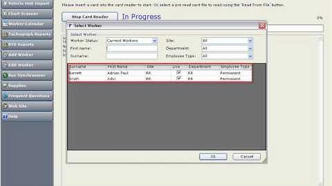 Card Reader - Tachomaster Tachograph Analysis