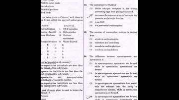 NEET Question Paper 2018 - Code DD