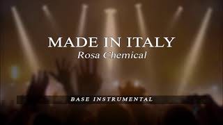 Made in Italy - Rosa Chemical  - BASE Karaoke (Sanremo 2023)