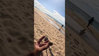 tesouros do mar encontrado co detectorde metais  #detectorismo #aventura