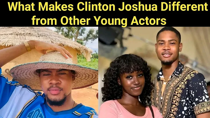 Clinton Joshua revealed why he's the best young actor in Nollywood 