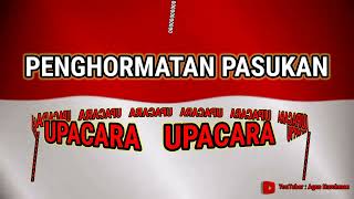 Musik Penghormatan Pasukan pada Upacara