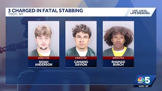 Vermont man arrested on murder charge after argument ends in fatal stabbing in Troy, NY