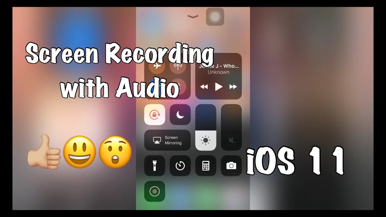 How to use SCREEN RECORDING with AUDIO/ sound feature in