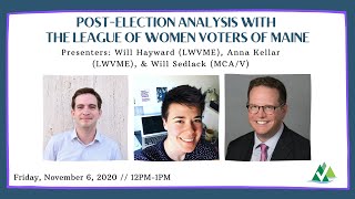 Lunch & Learn: Post-Election Roundtable with the League of Women Voters