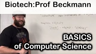 Basics of Computer Science for Biology and Biotechnology