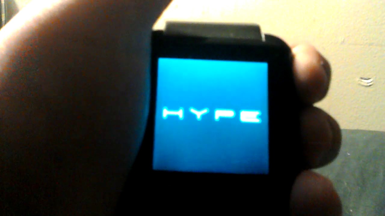 Hype Smart Watch Battery low shutdown YouTube