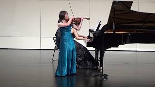 Brahms, Violin Sonata, No3, 1std movement, Kahori's Mom