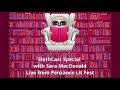 Slothcast special with sara macdonald live from penzance lit fest