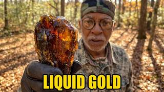 OPEN TARP SHELTER & LIQUID GOLD #bushcrafters #wilderness #survivalist