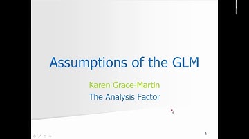 Testing Assumptions of Linear Models Overview