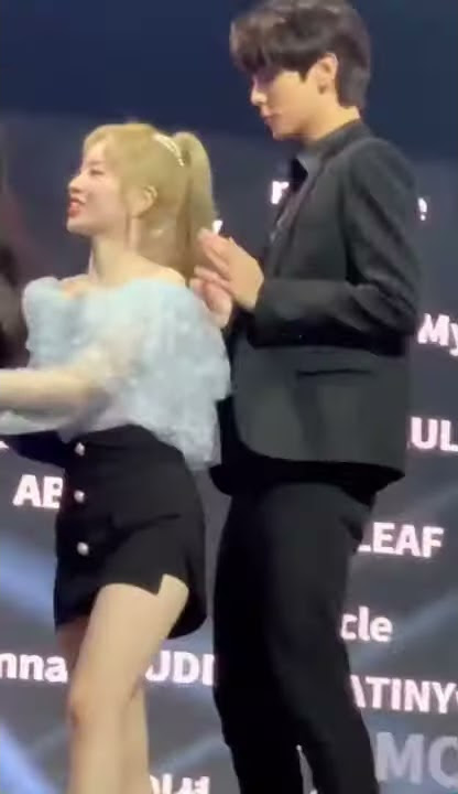 TXT’s Soobin bumping into TWICE’s Dahyun