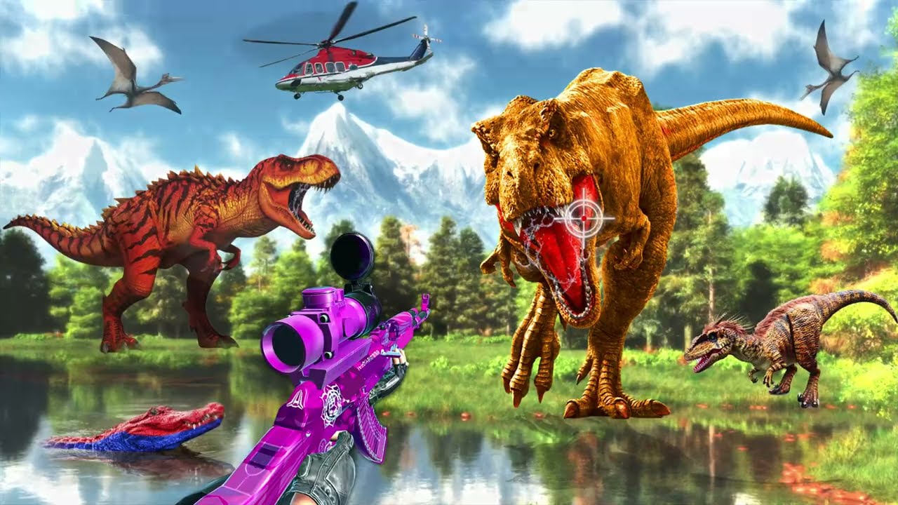 Real Dino Hunting 3D shooting 1