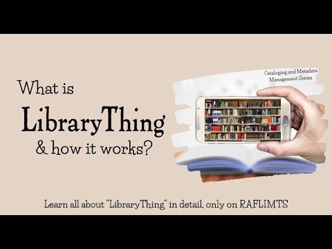 LibraryThing: A free social cataloging web application