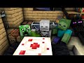 [Minecraft Animation] 3時(午前)のおやつ  Mobs' snack time 【マイクラアニメ】