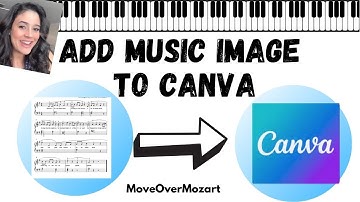 CANVA FOR MUSIC TEACHERS | ADD MUSIC IMAGES FAST | CANVA TUTORIAL