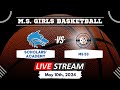 Ms girls basketball game scholars academy vs ms 53 may 10th 2024  at 1000am