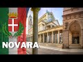 4K Walking Tour 🏰 Novara, Italia 🏰 Travel Vlog 2022