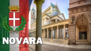 4K Walking Tour 🏰 Novara, Italy 🏰 Travel Vlog 2022