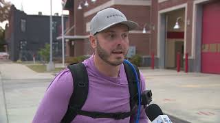 Veteran and first responder walks 700 miles for suicide awareness