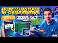 How To Unlock In Game Editor in Football Manager Mobile How To Unlock In Game Editor in Football Manager Mobile